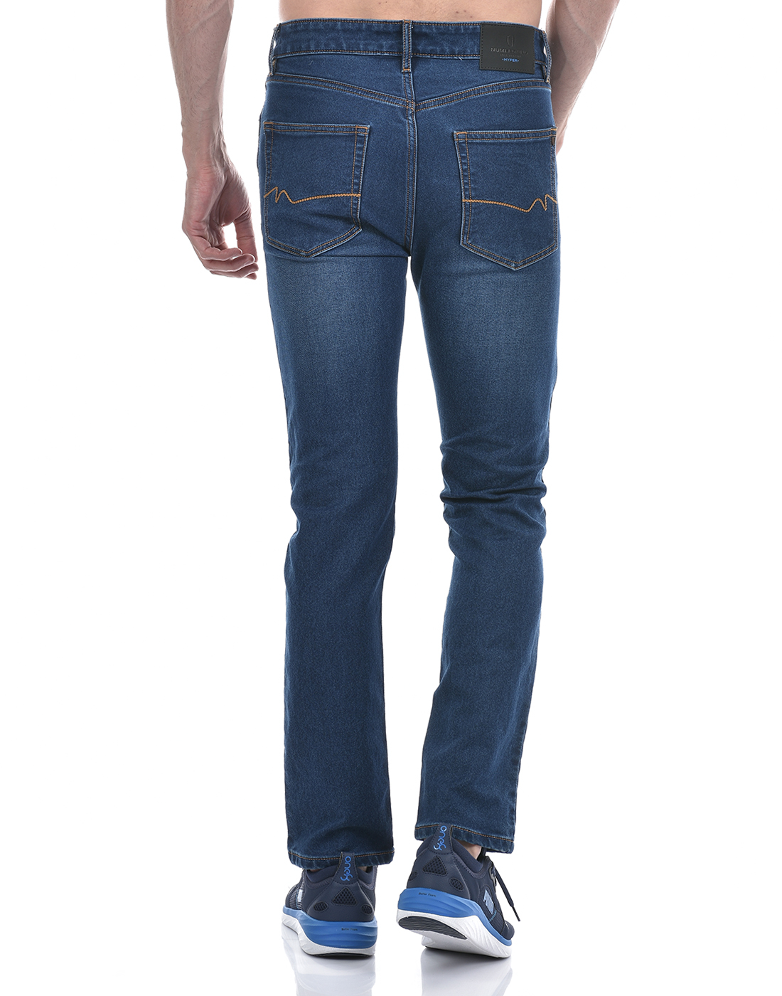 Numero Uno Men Solid Blue Jeans